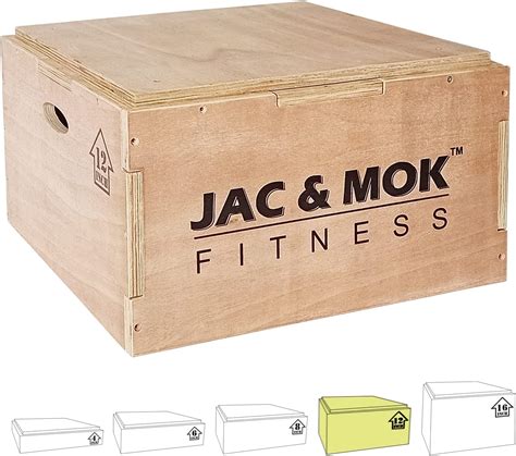 wooden plyo box